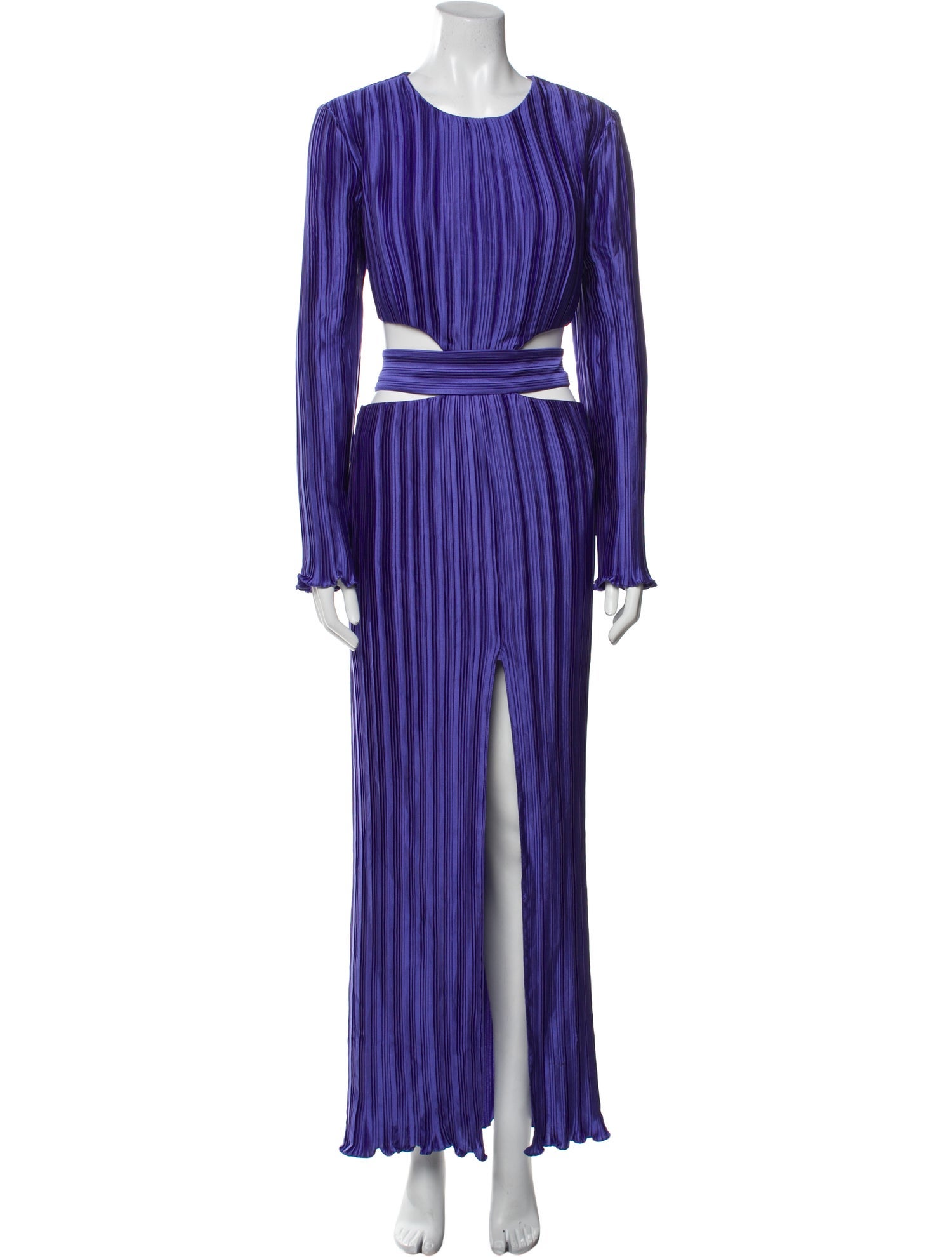 Aiifos Crew Neck Long Dress