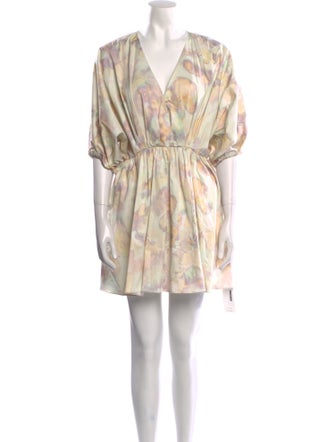 Aiifos Printed Mini Dress