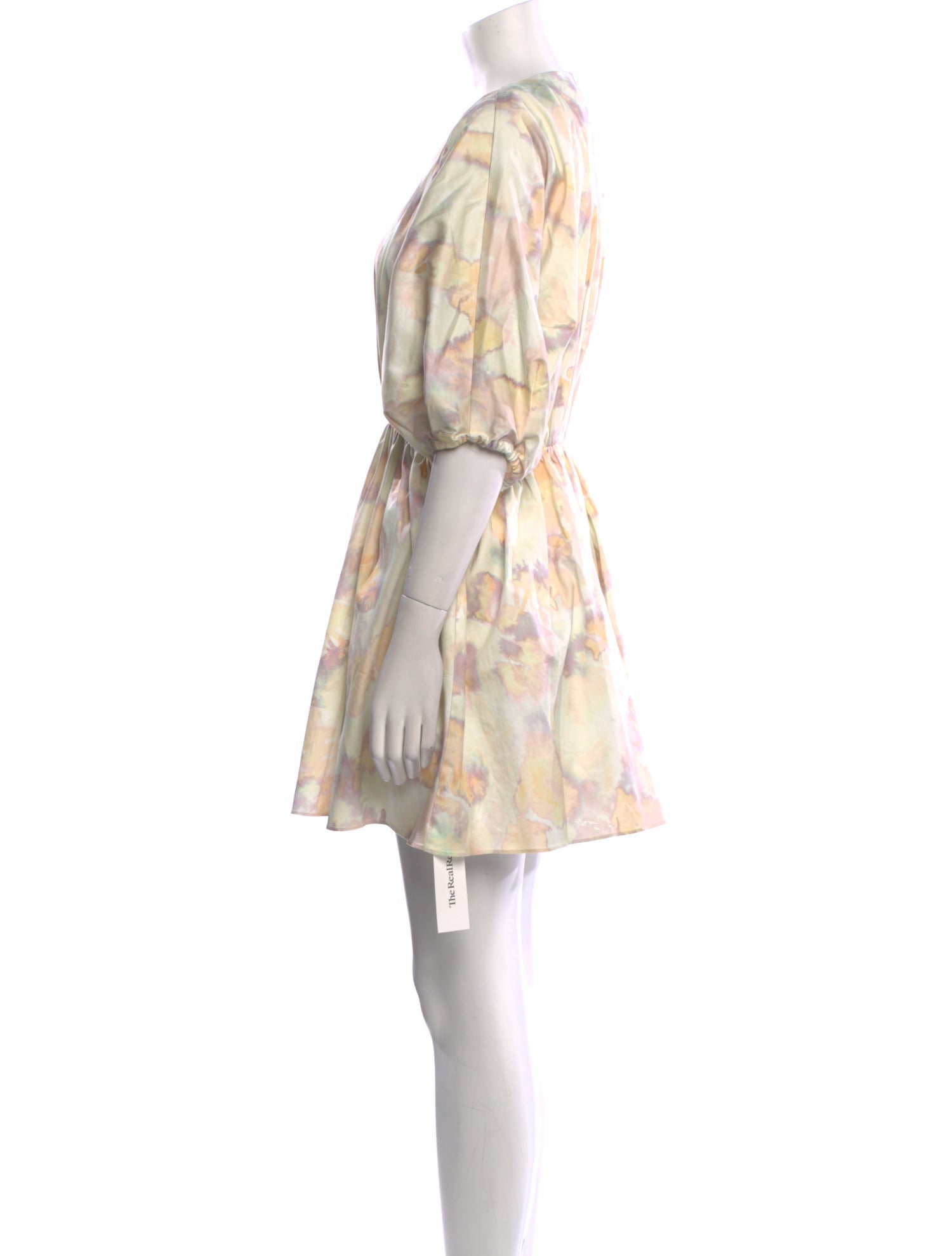 Aiifos Printed Mini Dress