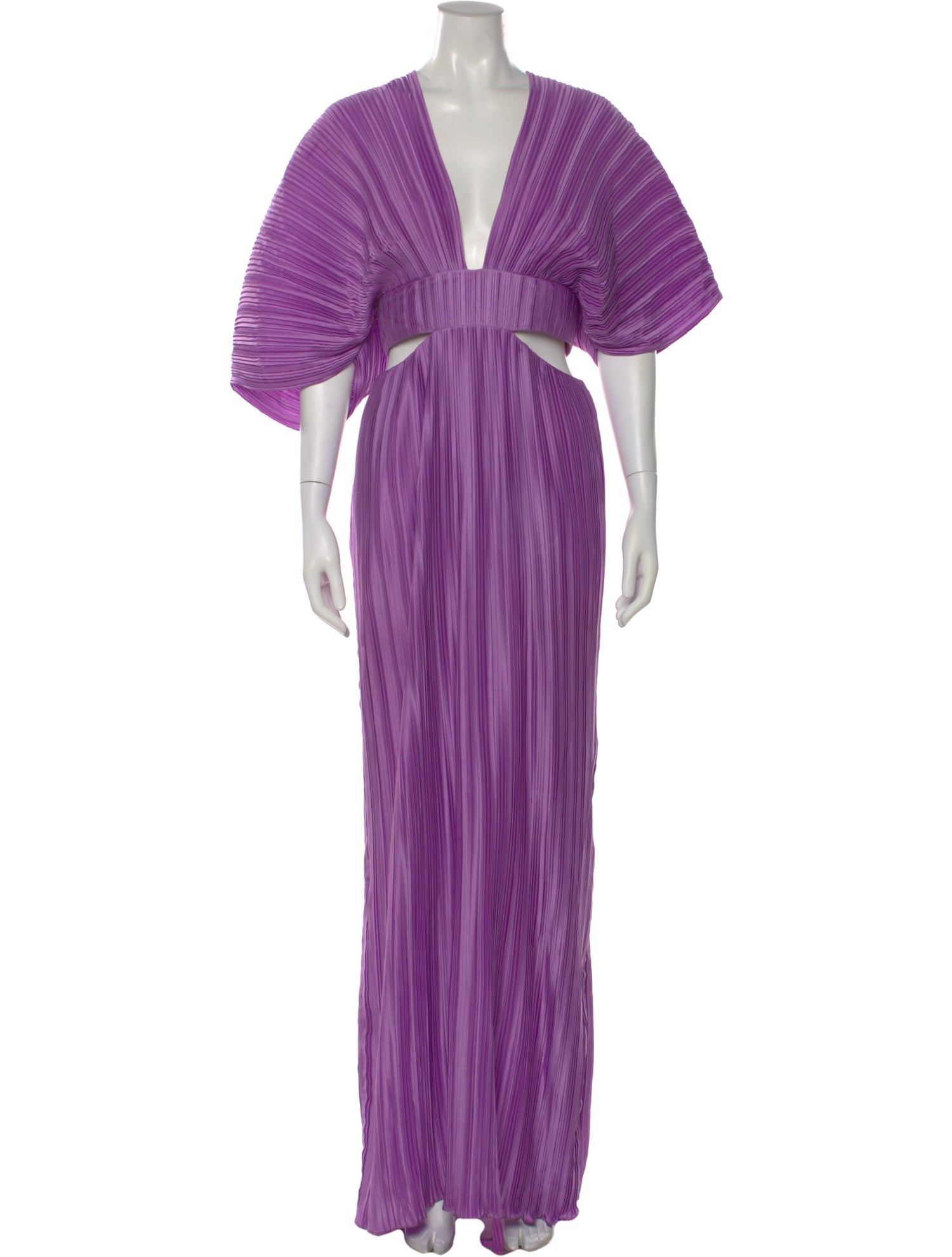 Aiifos V-Neck Long Dress