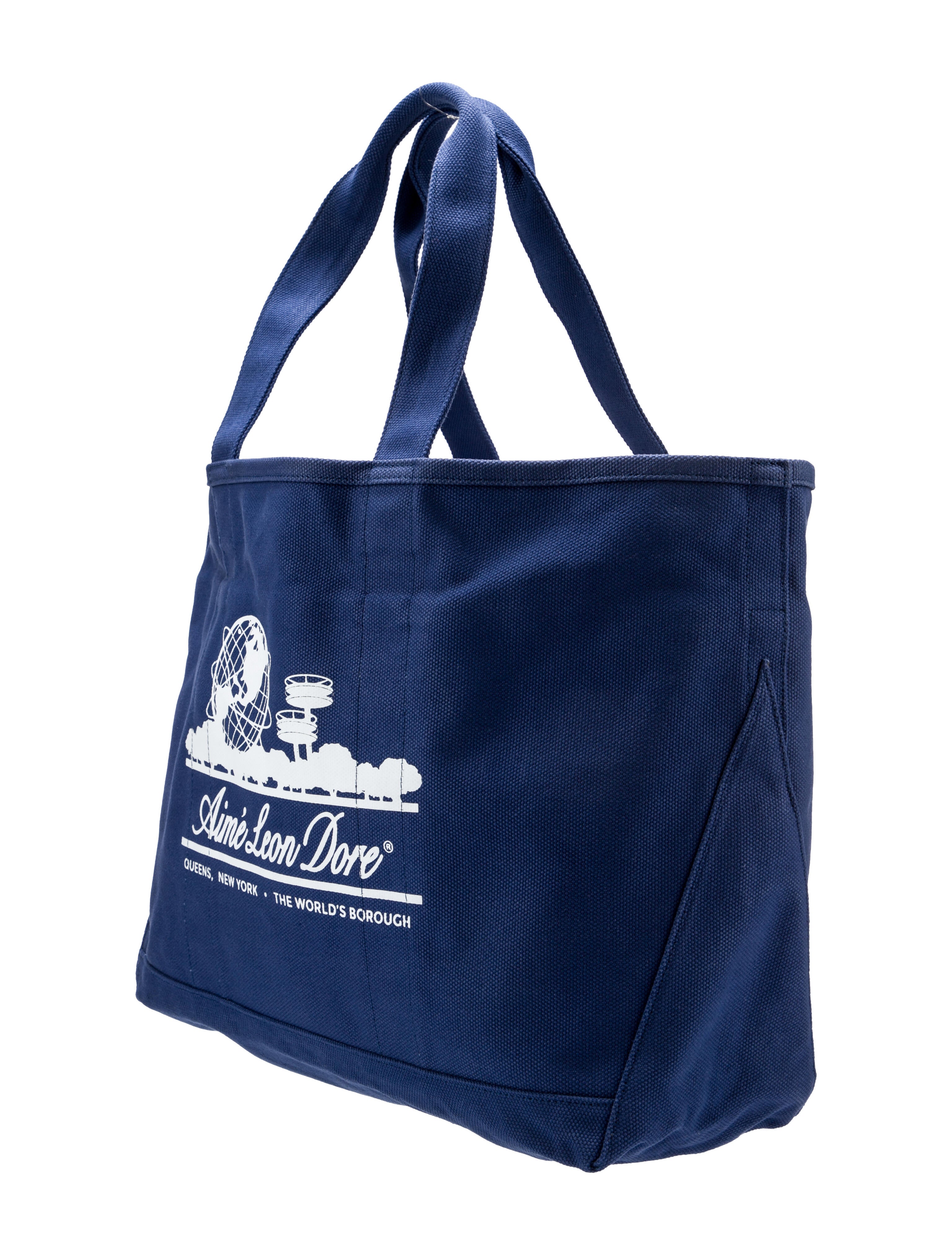 Aimé Leon Dore Canvas Tote Bag - Blue Totes, Handbags - WAIME25310