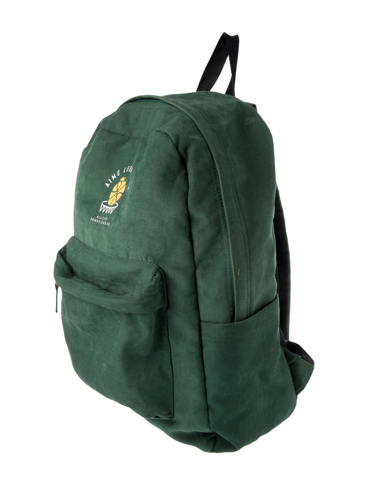 Aimé Leon Dore Logo Print Backpack - Green Backpacks, Handbags