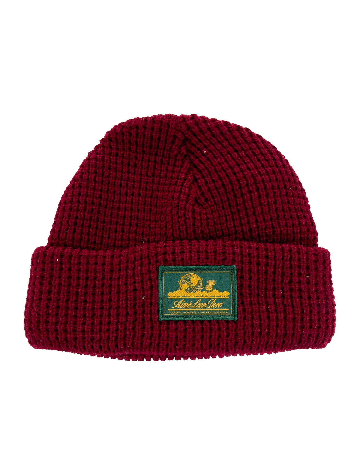 Aimé Leon Dore Acrylic Knit Beanie - Red Hats, Accessories
