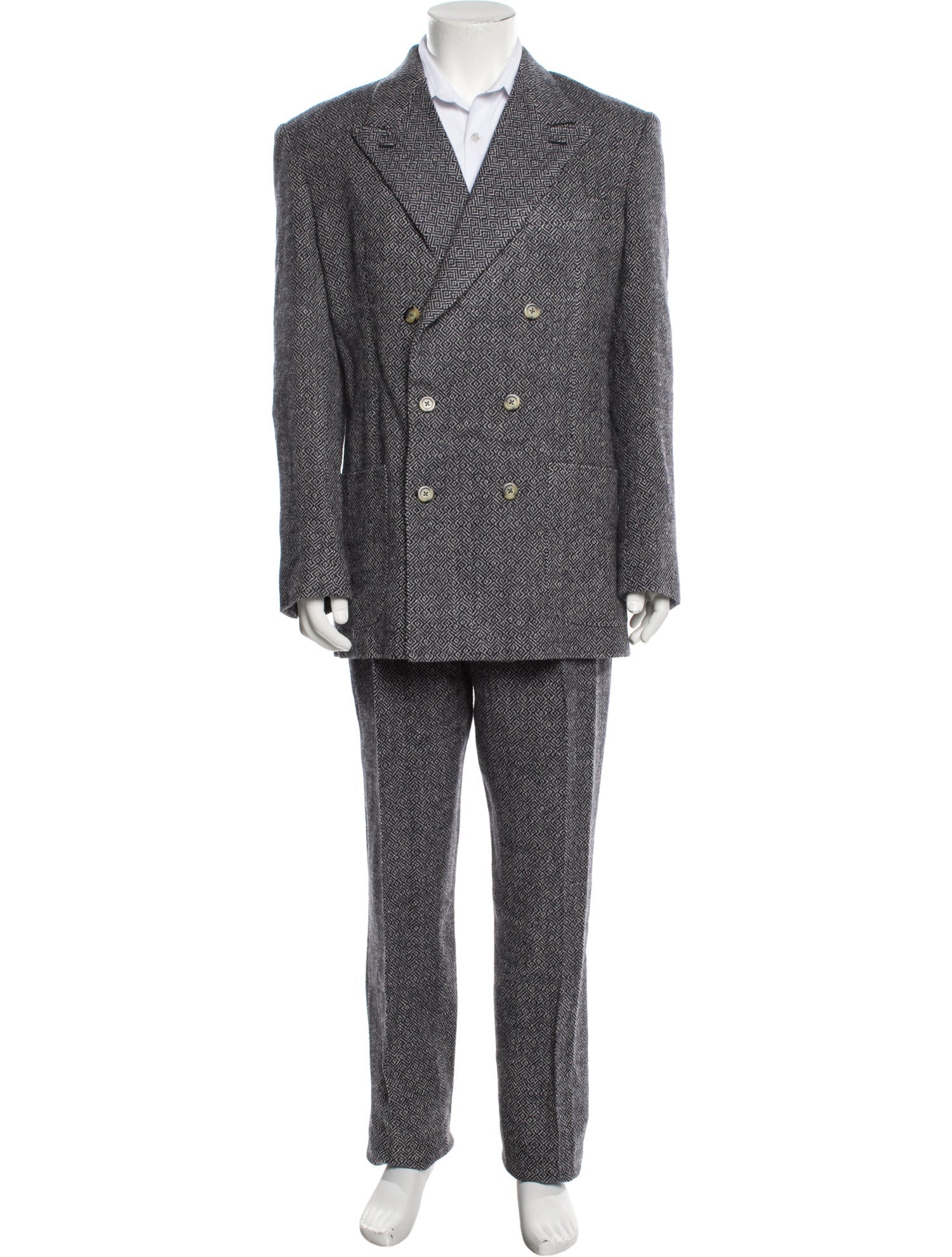 Aimé Leon Dore Wool Printed Two-Piece Suit