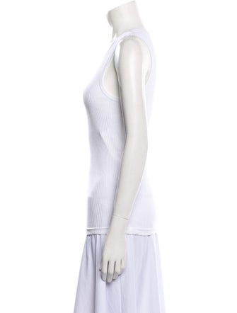 Aimé Leon Dore Graphic Print Scoop Neck Top