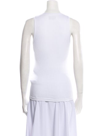 Aimé Leon Dore Graphic Print Scoop Neck Top