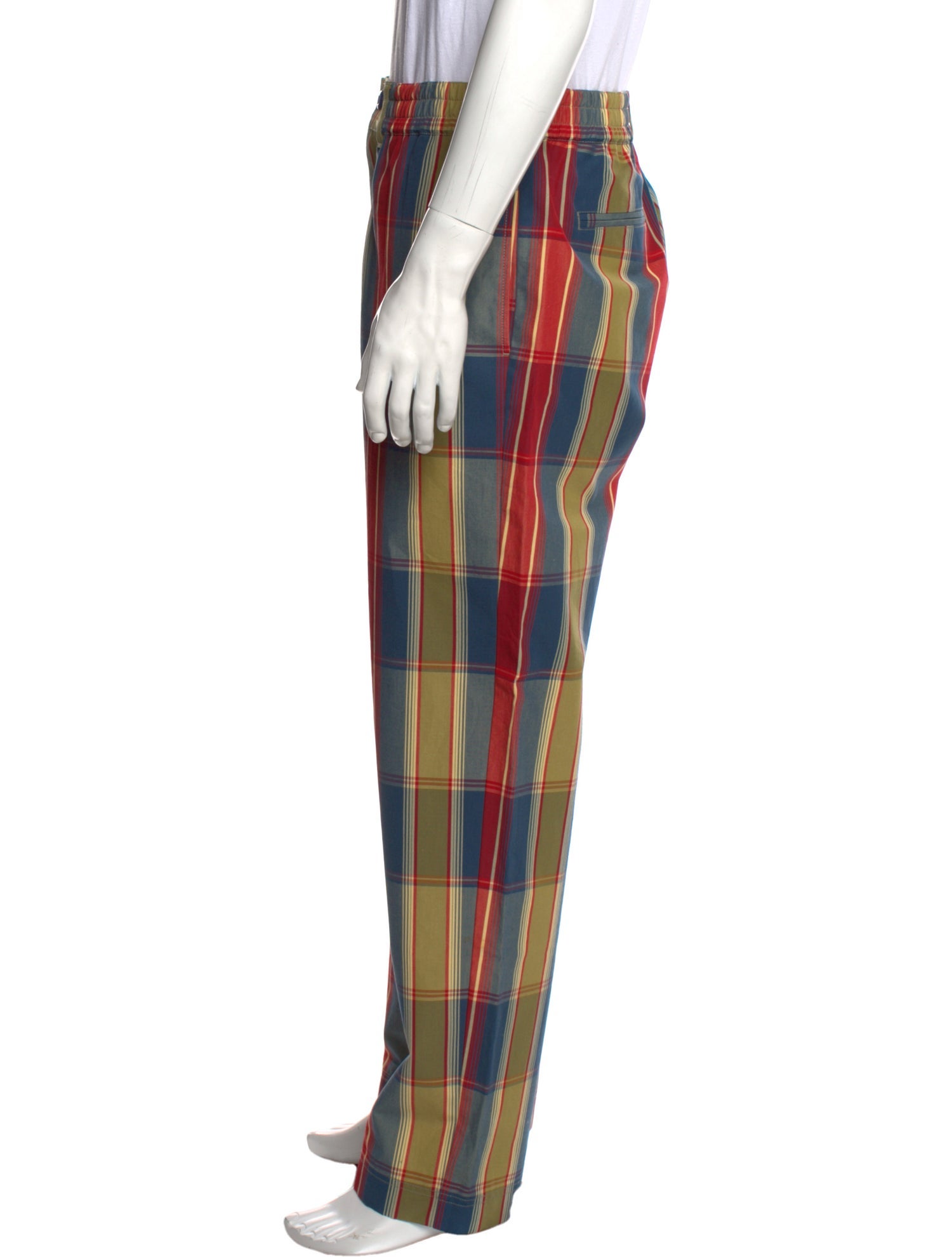 Aimé Leon Dore Plaid Print Pants