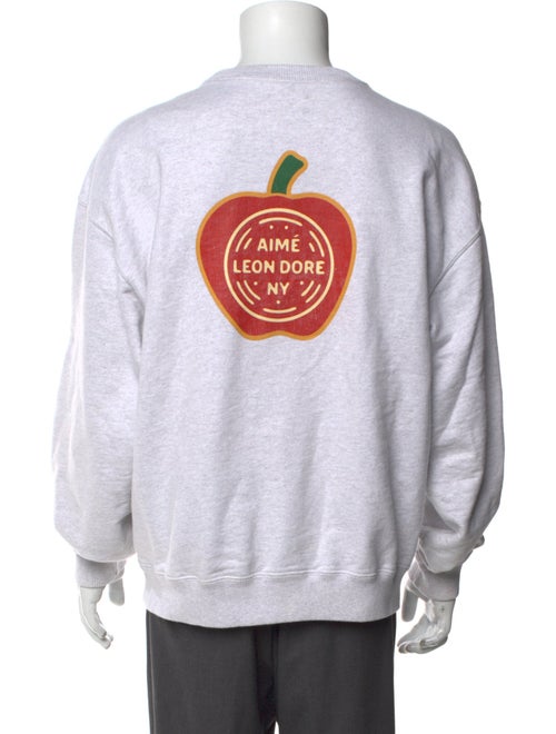 Aimé Leon Dore Graphic Print Crew Neck Pullover