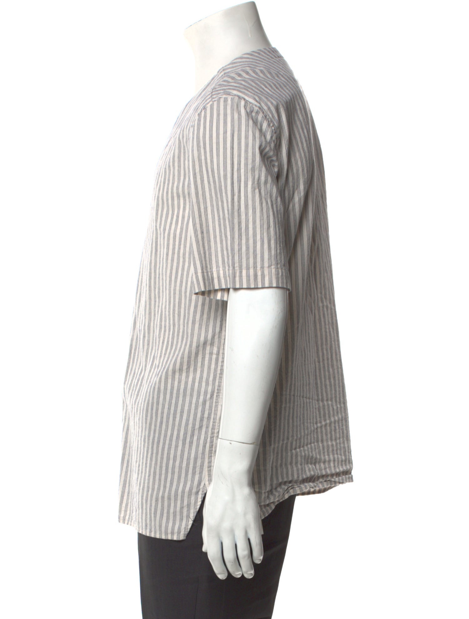 Aimé Leon Dore Striped Short Sleeve Shirt