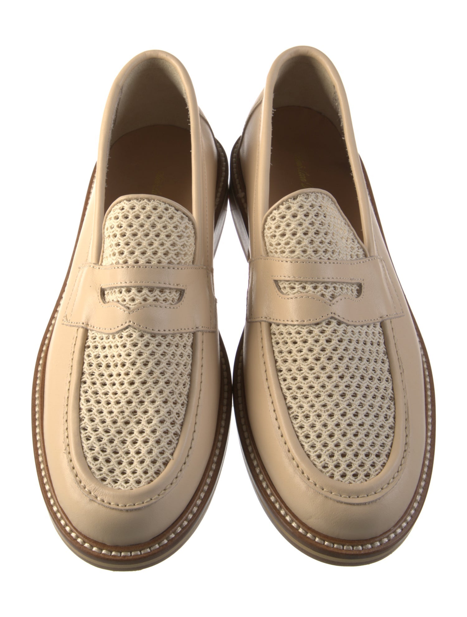 Aimé Leon Dore Leather Dress Loafers