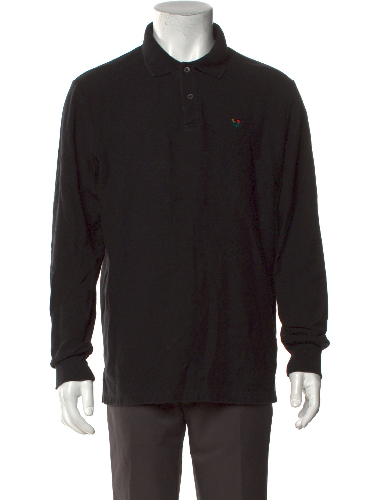 Aimé Leon Dore Collar Long Sleeve Polo Shirt