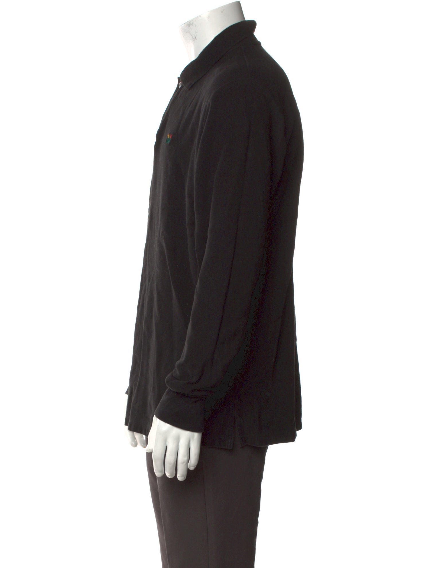 Aimé Leon Dore Collar Long Sleeve Polo Shirt