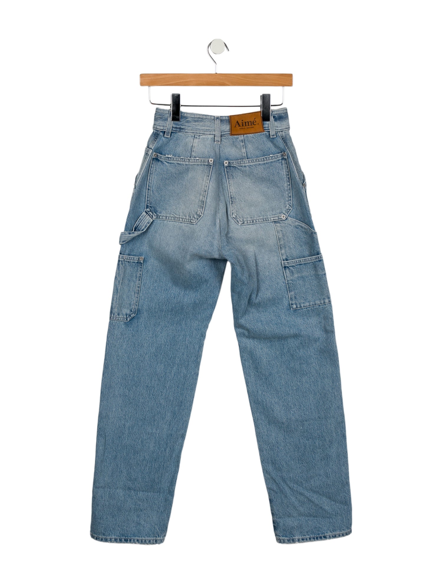 Aimé Leon Dore High-Rise Straight Leg Jeans