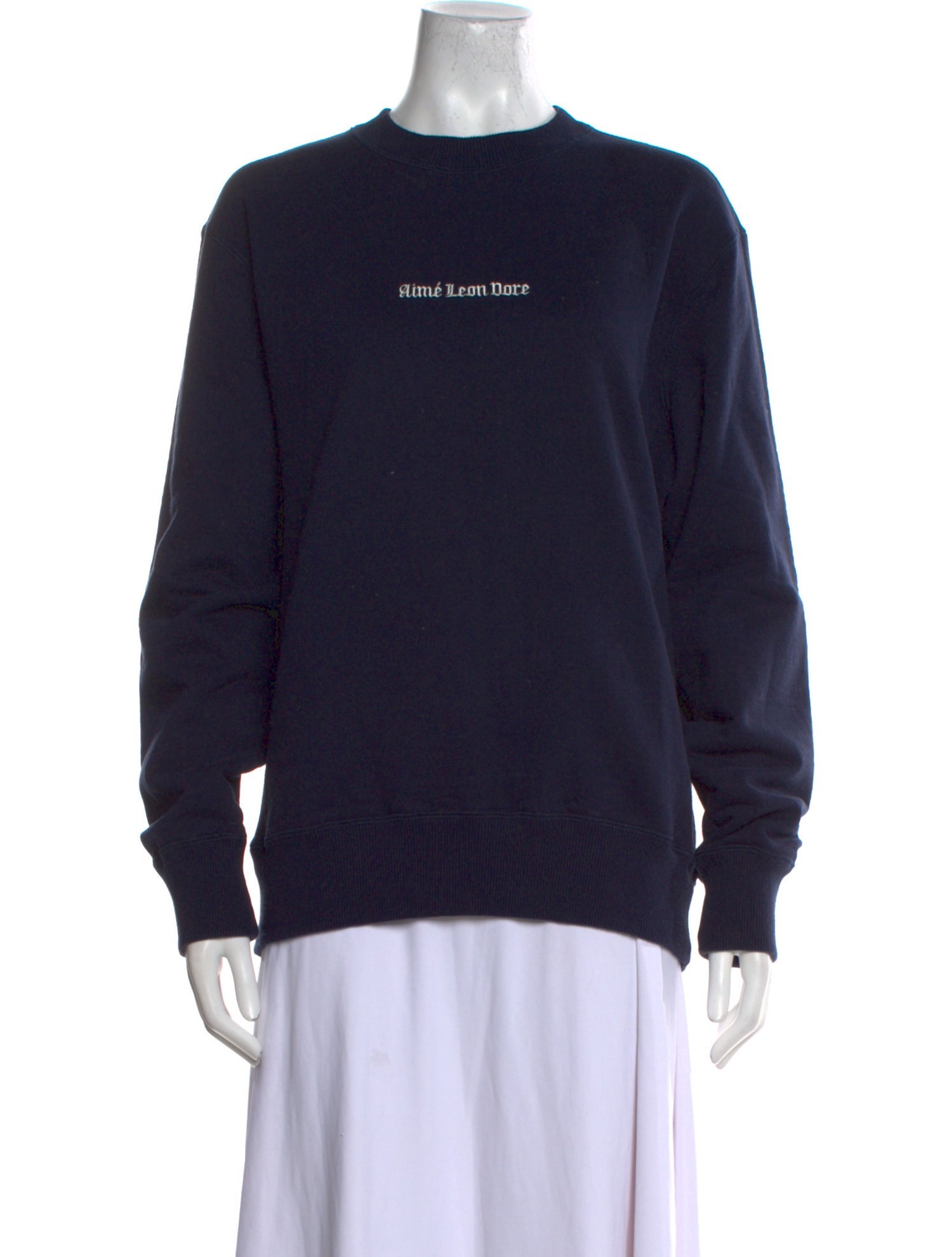 Aimé Leon Dore Graphic Print Crew Neck Sweatshirt