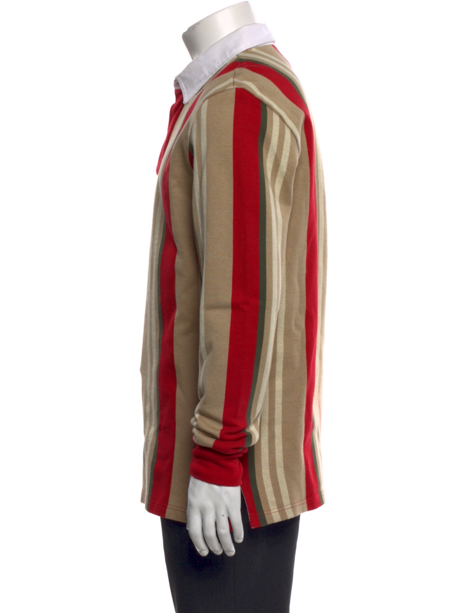 Aimé Leon Dore Collar Long Sleeve Polo Shirt