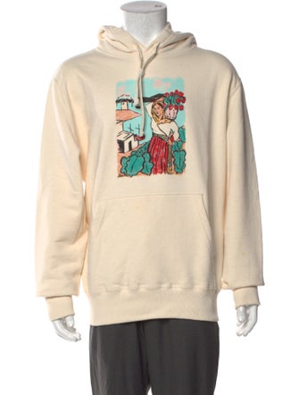 Aimé Leon Dore Graphic Print Crew Neck Hoodie