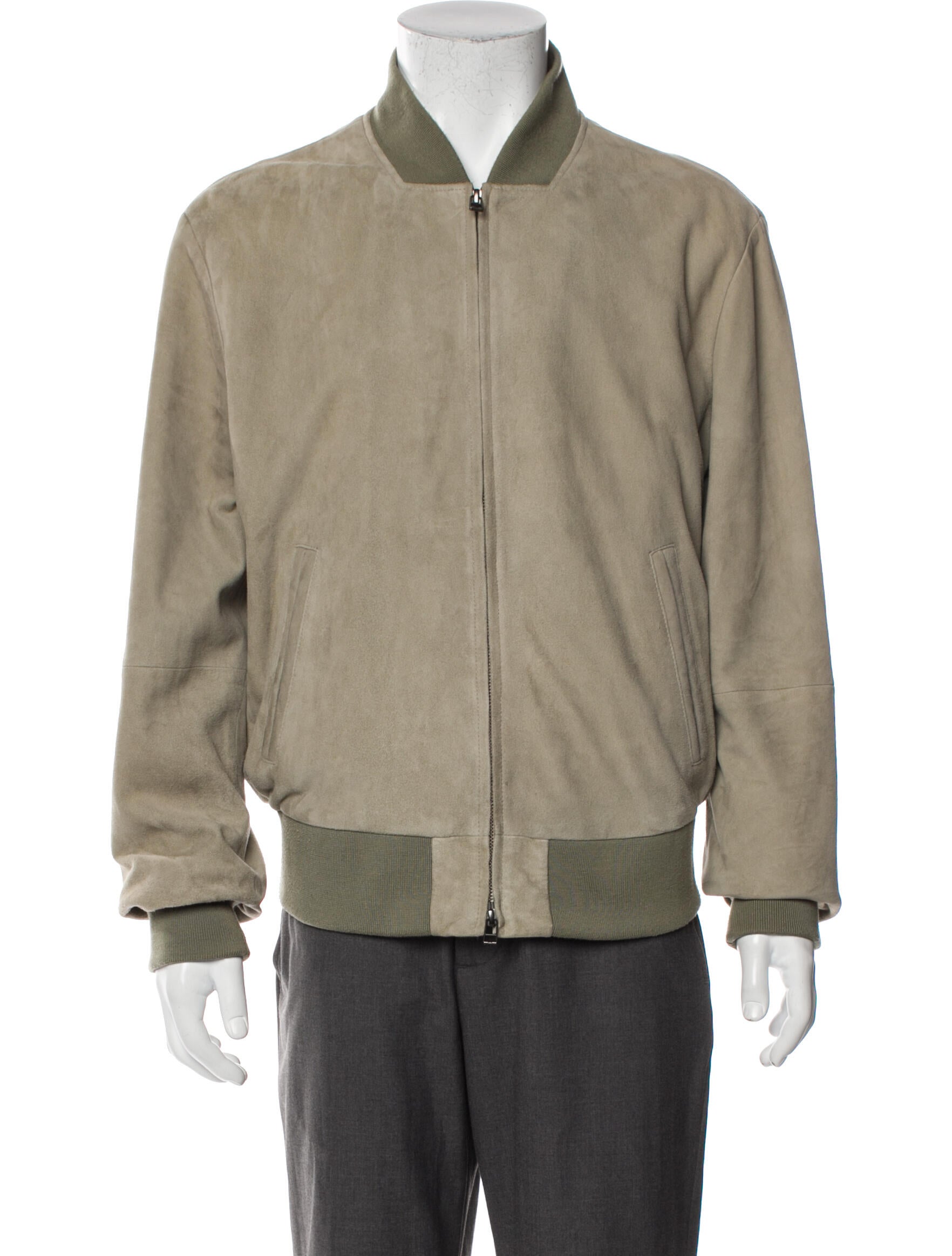 Aimé Leon Dore Suede Bomber Jacket