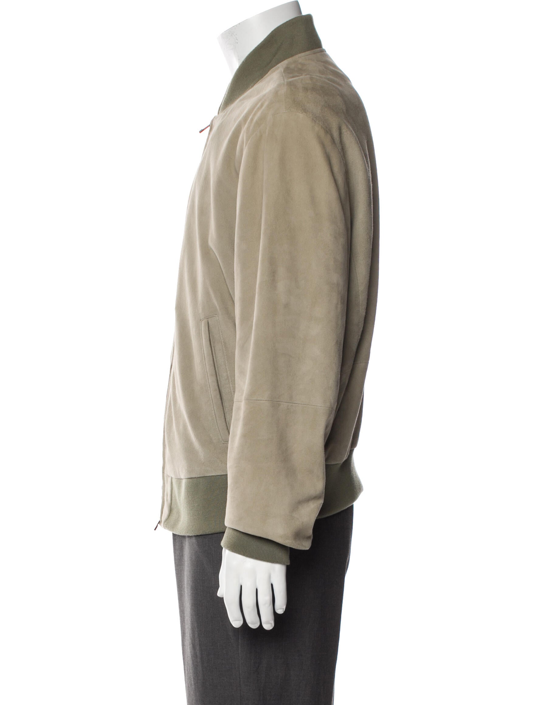 Aimé Leon Dore Suede Bomber Jacket