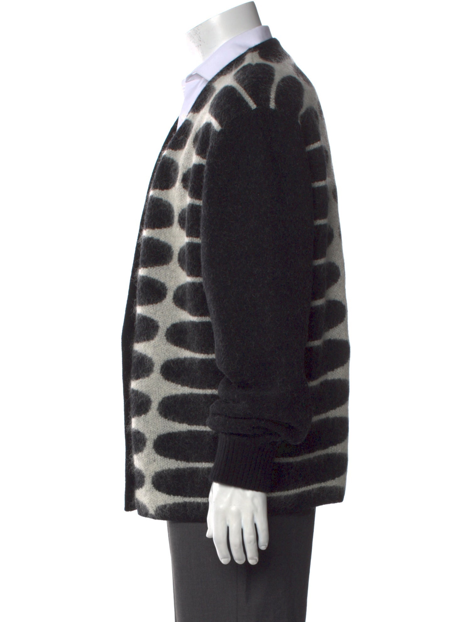 Aimé Leon Dore Merino Wool Printed Cardigan w/ Tags