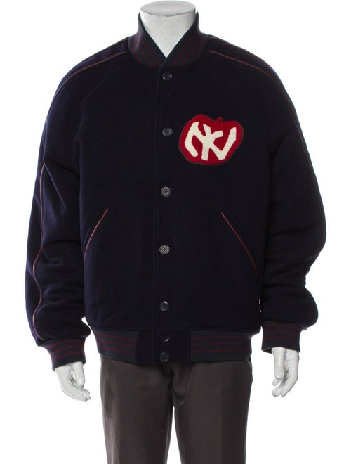 Aimé Leon Dore Wool Graphic Print Varsity Jacket