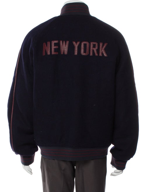 Aimé Leon Dore Wool Graphic Print Varsity Jacket