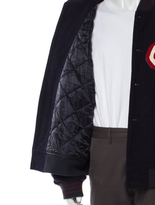 Aimé Leon Dore Wool Graphic Print Varsity Jacket