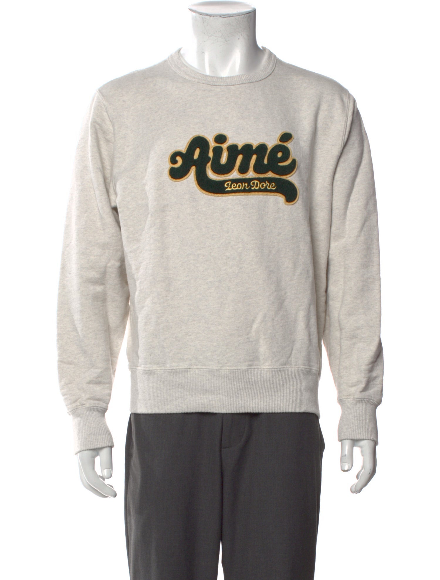 Aimé Leon Dore Graphic Print Crew Neck Pullover