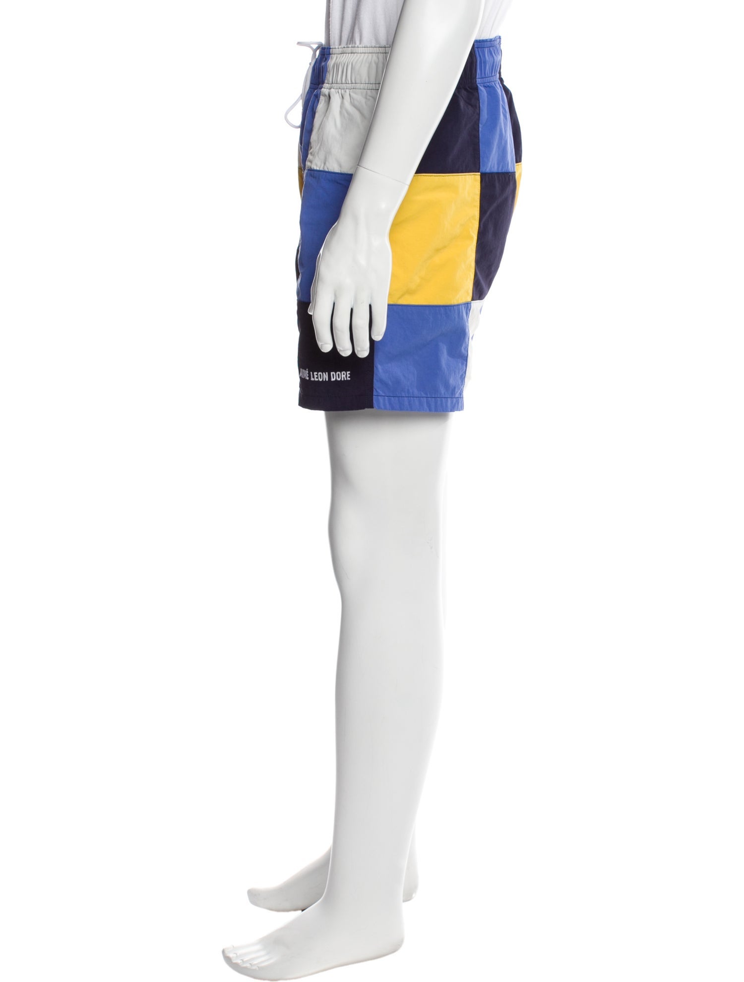 Aimé Leon Dore Colorblock Pattern Shorts