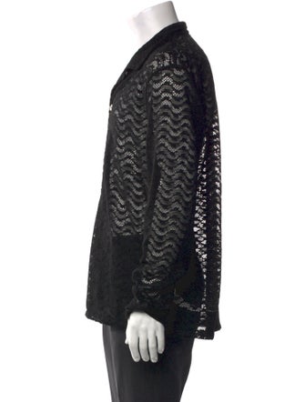 Aimé Leon Dore Lace Pattern Long Sleeve Shirt