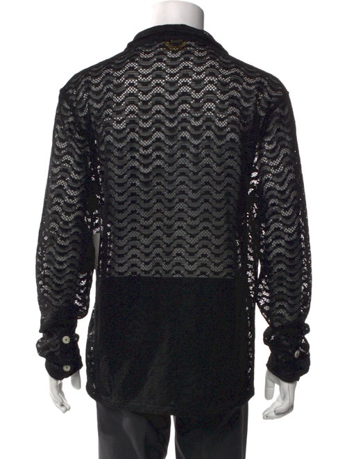 Aimé Leon Dore Lace Pattern Long Sleeve Shirt