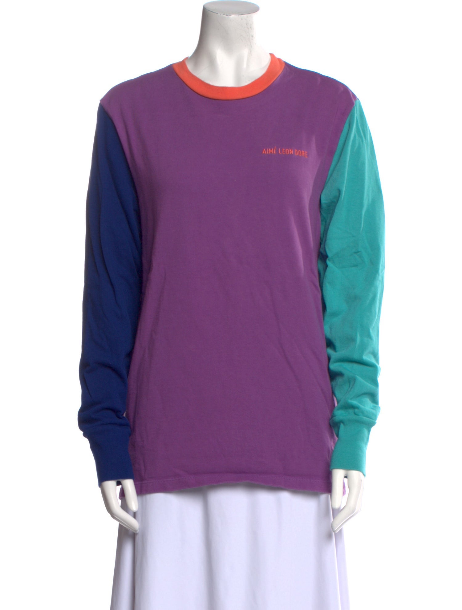 Aimé Leon Dore Graphic Print Crew Neck Sweatshirt