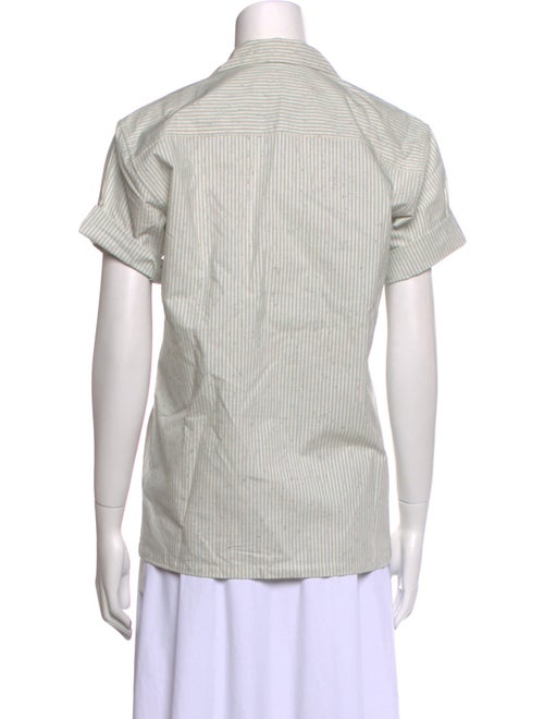 Aimé Leon Dore Striped Short Sleeve Button-Up Top