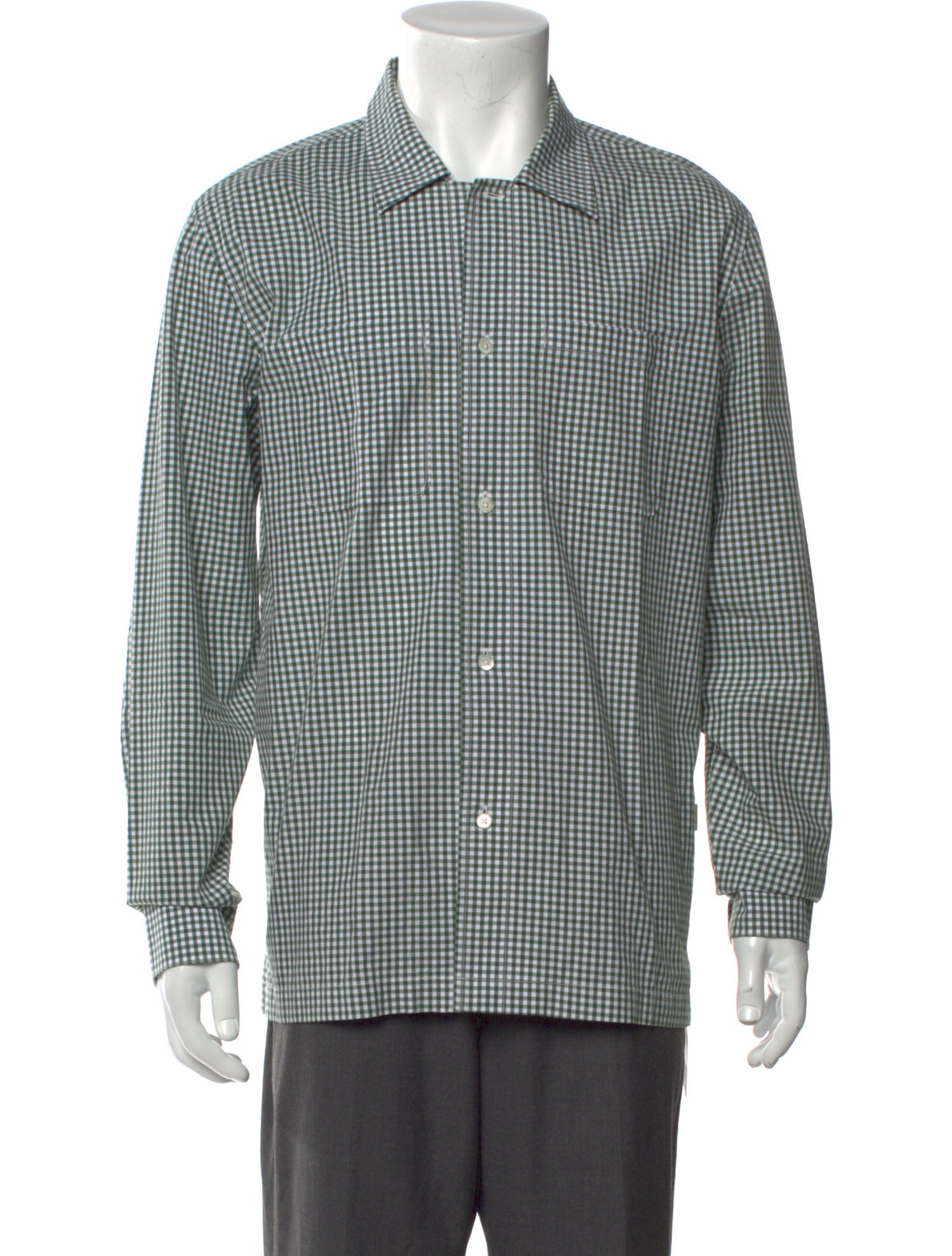 Aimé Leon Dore Plaid Print Long Sleeve Shirt