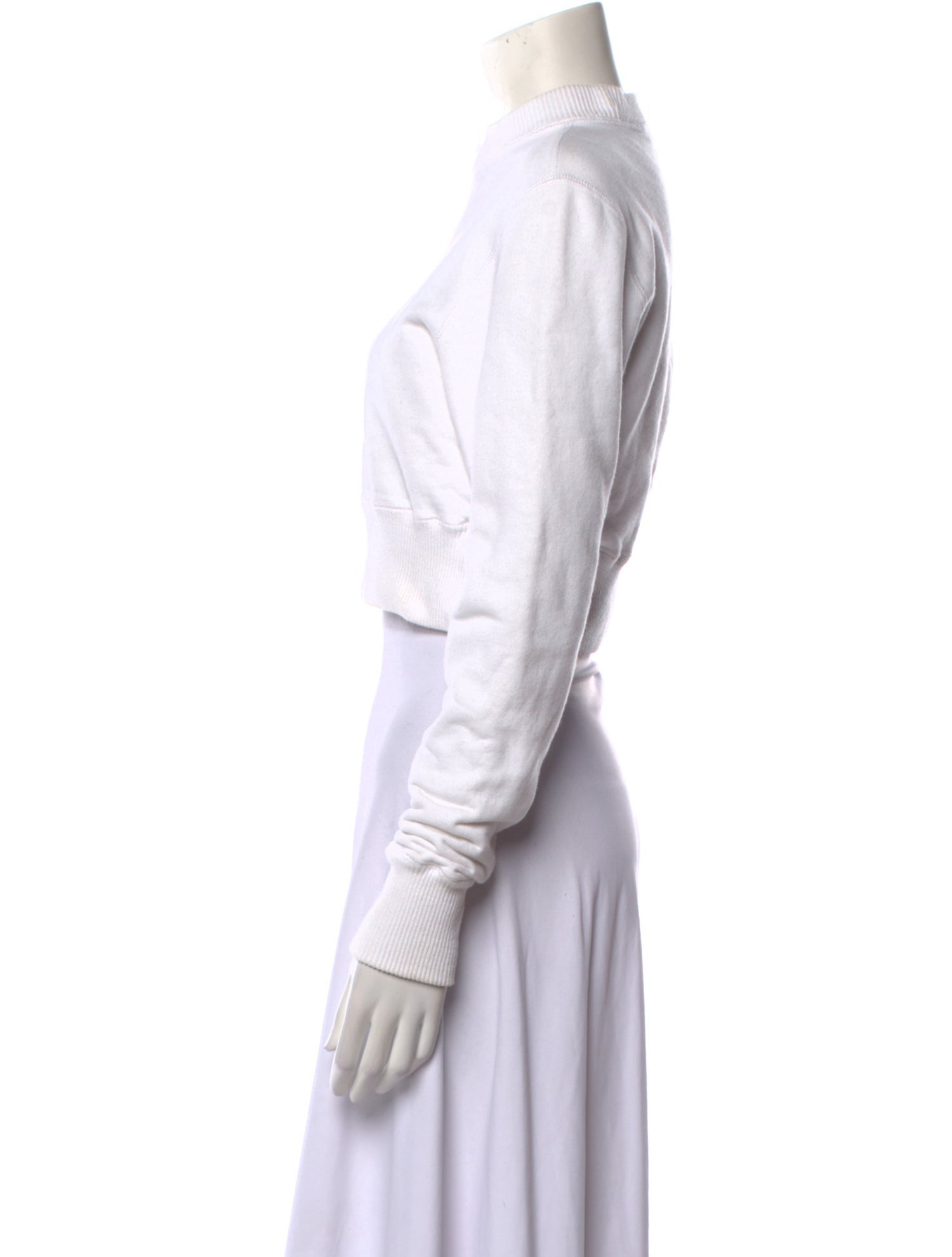 Aimé Leon Dore Mock Neck Long Sleeve Crop Top