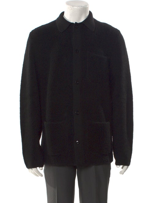 Aimé Leon Dore Merino Wool Mock Neck Cardigan