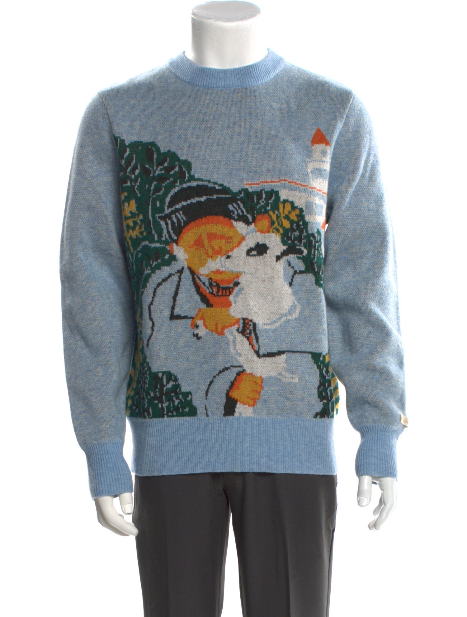 Aimé Leon Dore Lambswool Graphic Print Pullover