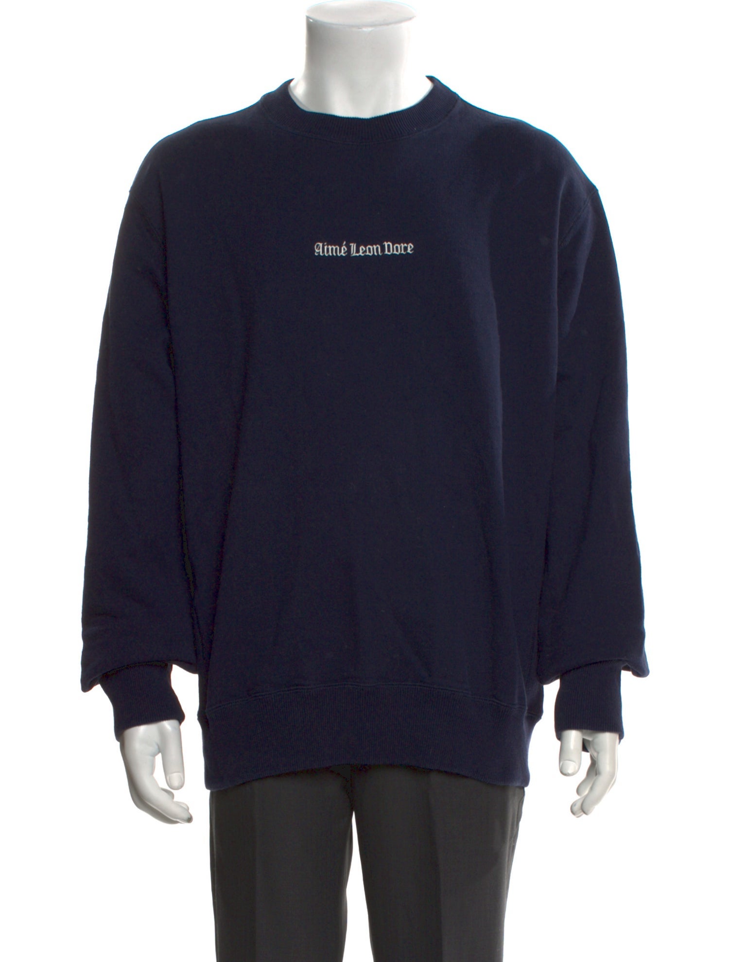 Aimé Leon Dore Graphic Print Crew Neck Sweatshirt