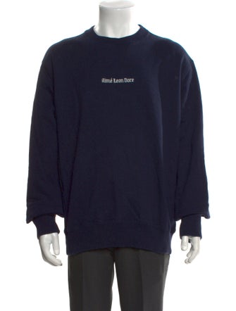 Aimé Leon Dore Graphic Print Crew Neck Sweatshirt