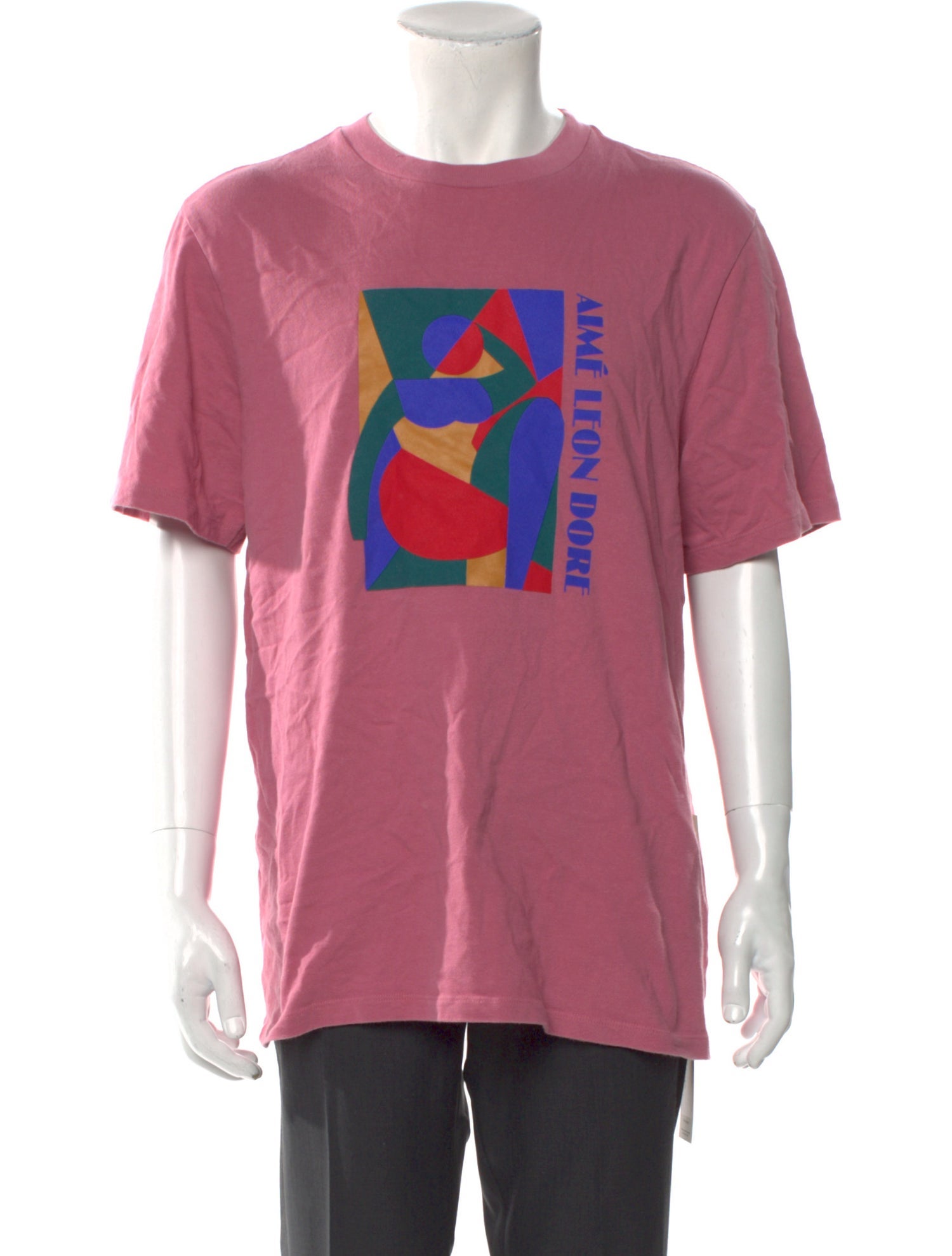 Aimé Leon Dore Graphic Print Crew Neck T-Shirt