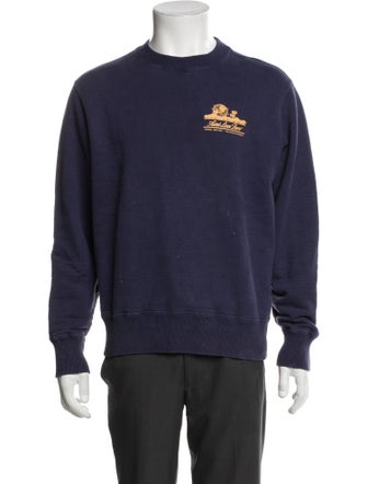 Aimé Leon Dore Graphic Print Crew Neck Sweatshirt