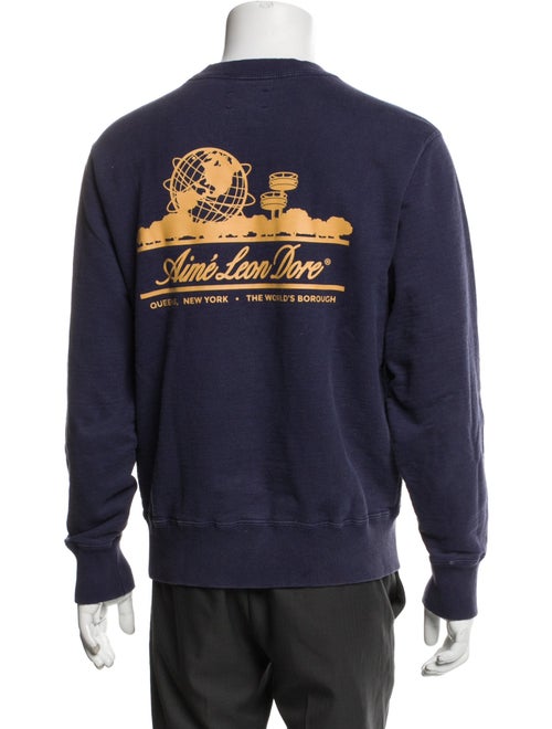 Aimé Leon Dore Graphic Print Crew Neck Sweatshirt