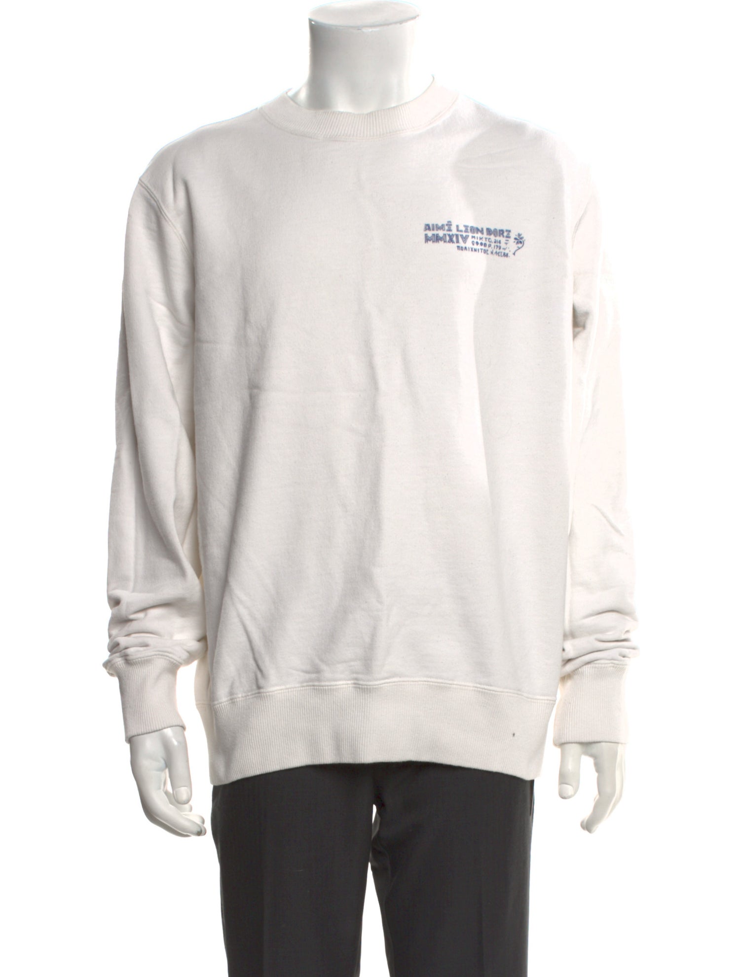 Aimé Leon Dore Graphic Print Crew Neck Sweatshirt