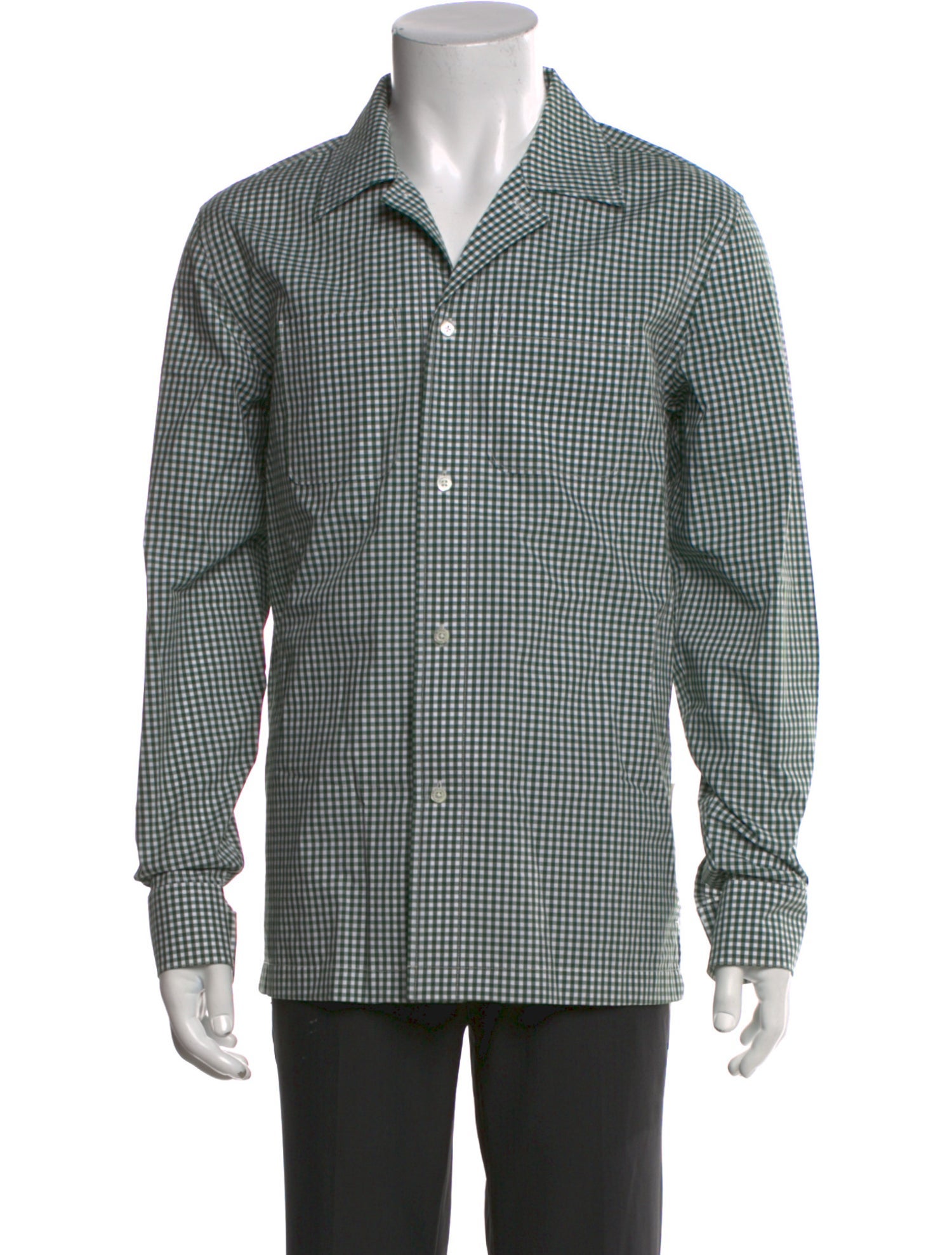 Aimé Leon Dore Plaid Print Long Sleeve Shirt