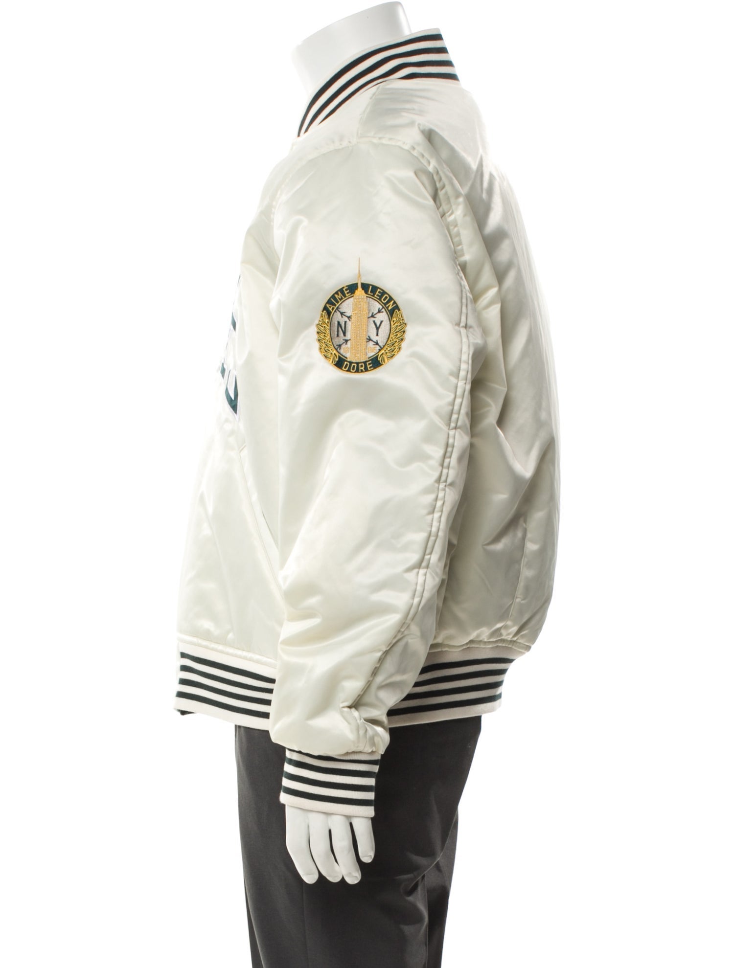 Aimé Leon Dore Graphic Print Varsity Jacket w/ Tags