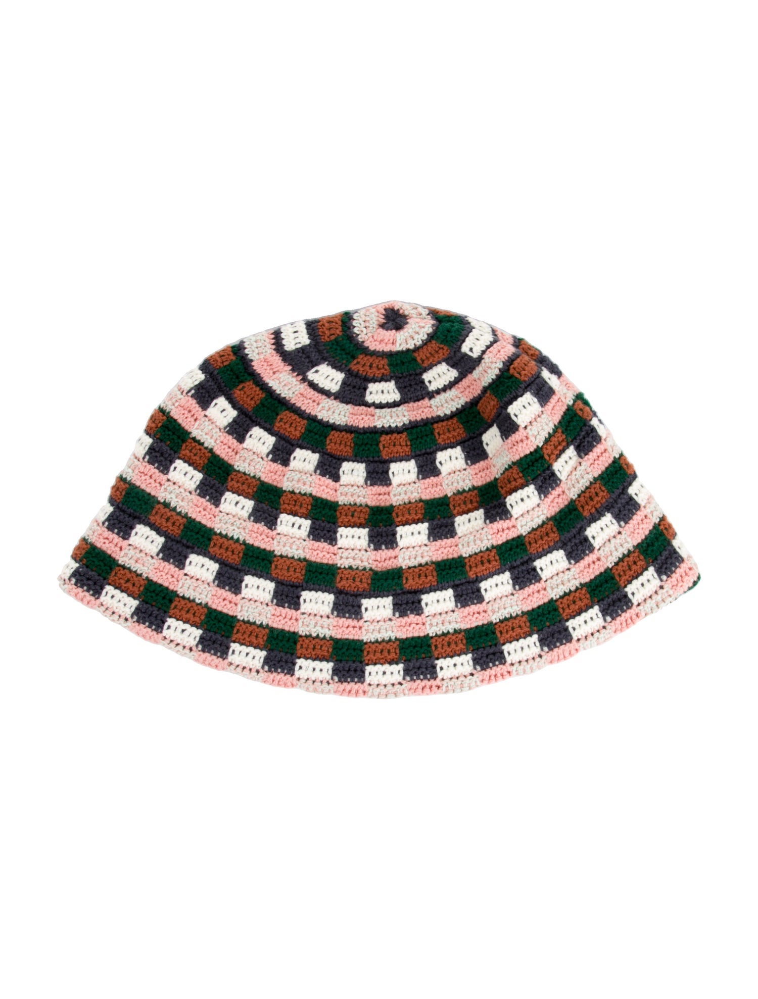 Aimé Leon Dore Plaid Crochet Bucket Hat