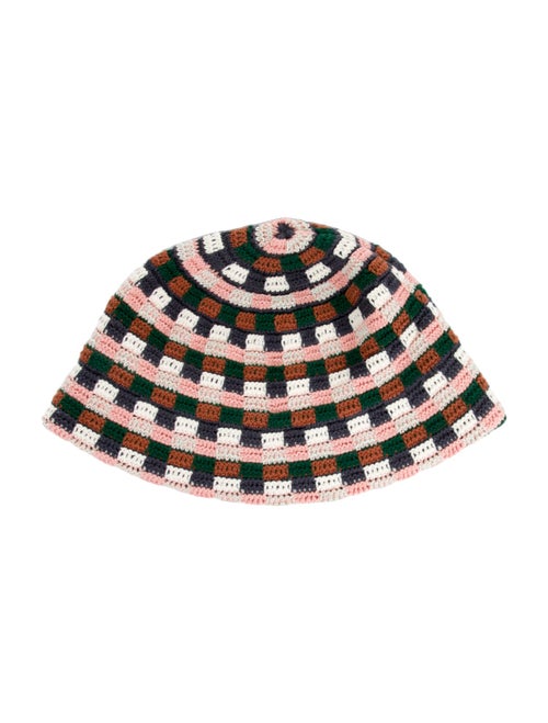 Aimé Leon Dore Plaid Crochet Bucket Hat
