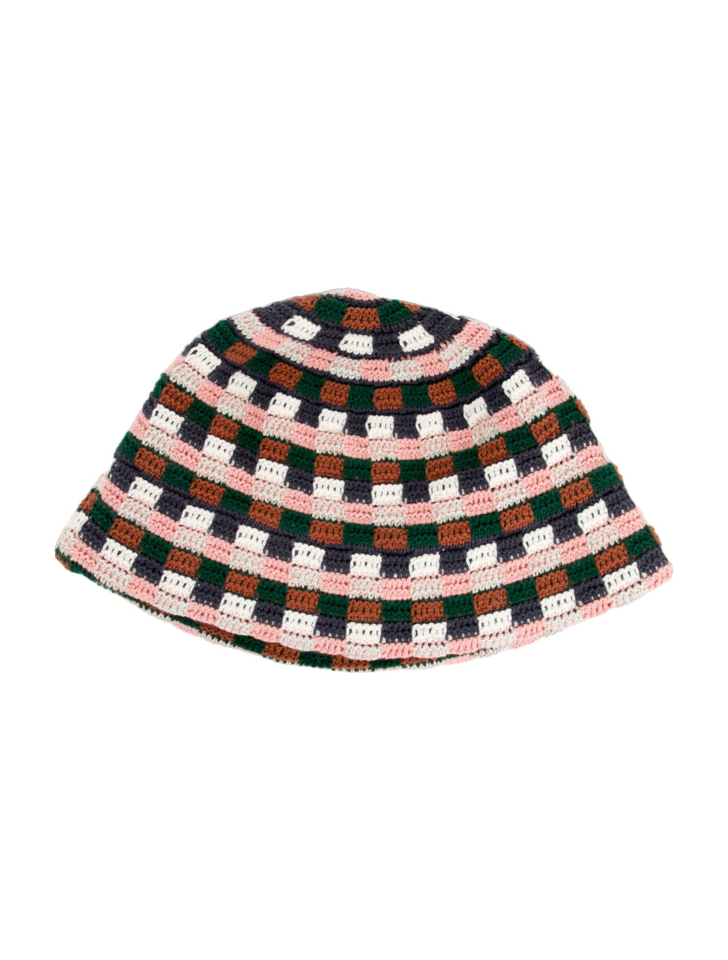 Aimé Leon Dore Plaid Crochet Bucket Hat