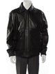 Aimé Leon Dore Lined Bomber Lamb Leather Utility Jacket