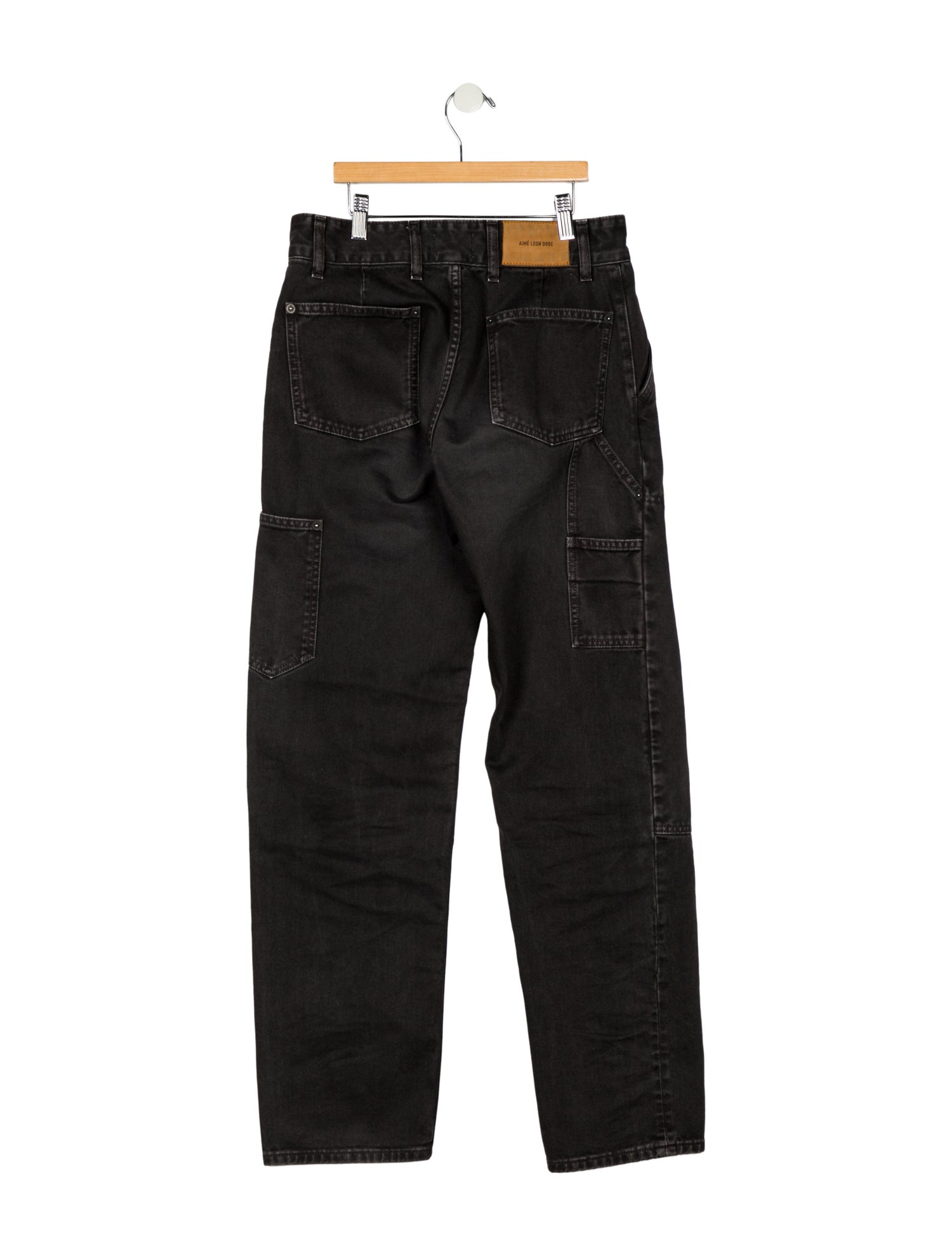 Aimé Leon Dore High-Rise Straight Leg Jeans