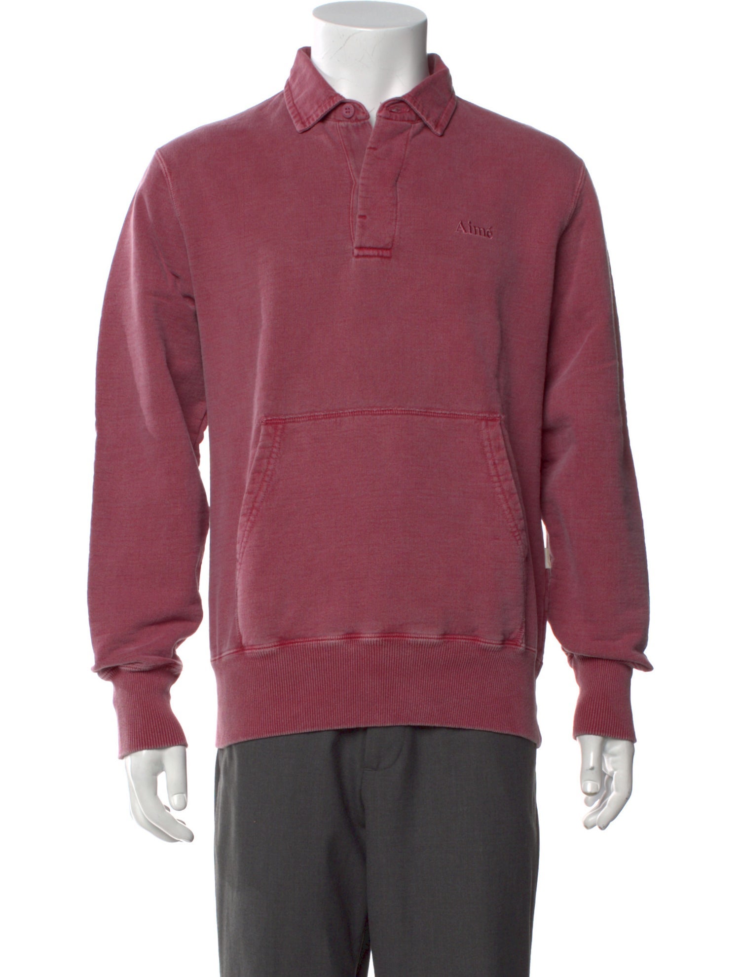 Aimé Leon Dore Collar Long Sleeve Sweatshirt